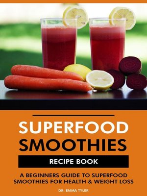 cover image of Superfood Smoothies Recipe Book